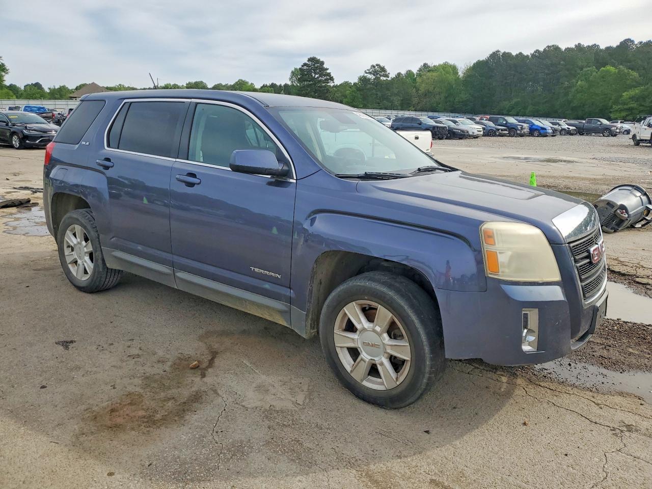 2013 Gmc Terrain Синий vin: 2GKALMEKXD6344790