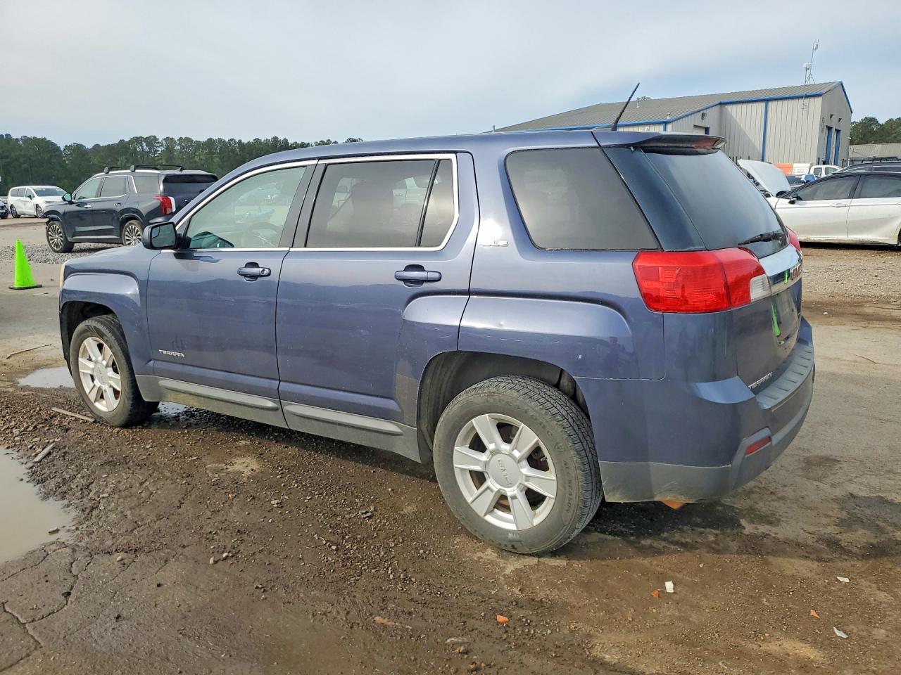 2013 Gmc Terrain Синий vin: 2GKALMEKXD6344790