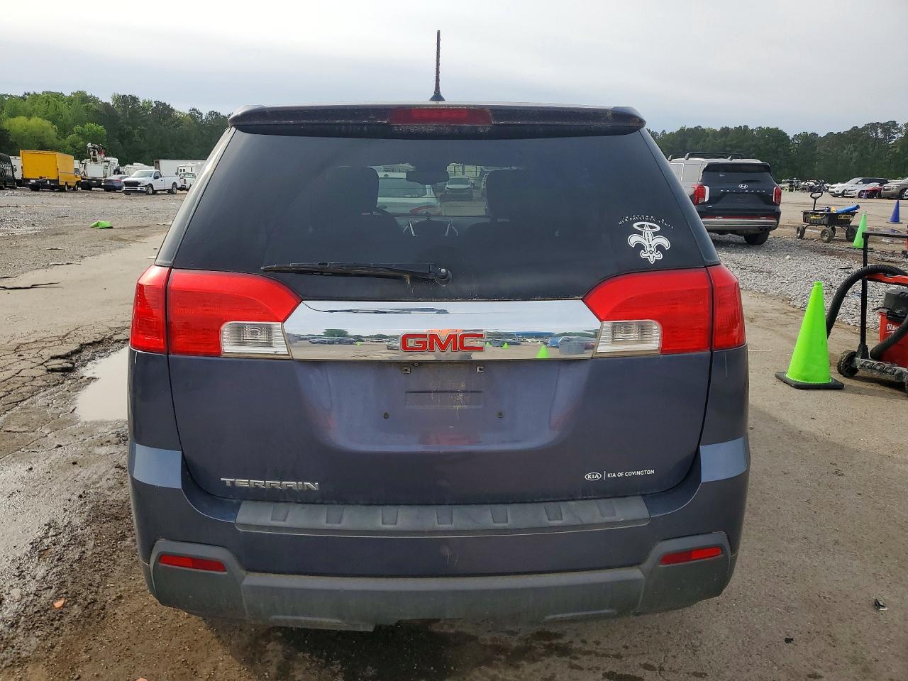 2013 Gmc Terrain Синий vin: 2GKALMEKXD6344790