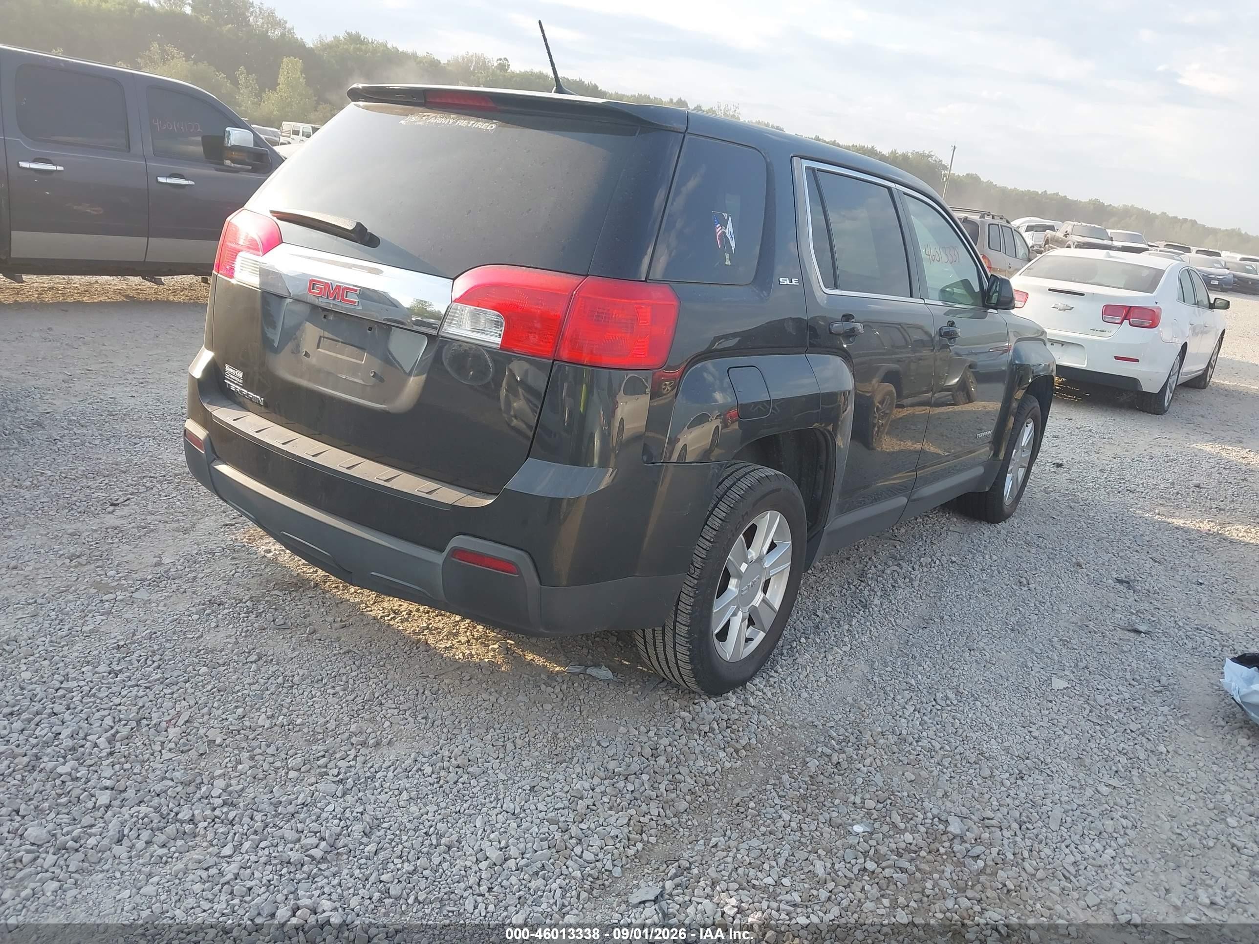 2013 Gmc Terrain Sle-1 Gray vin: 2GKALMEKXD6350315