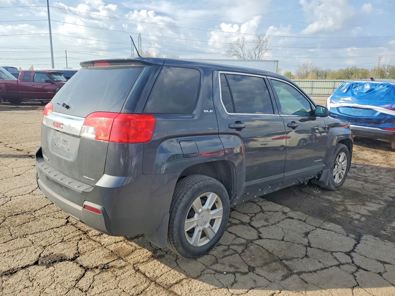 2013 Gmc Terrain Sle Charcoal vin: 2GKALMEKXD6406320