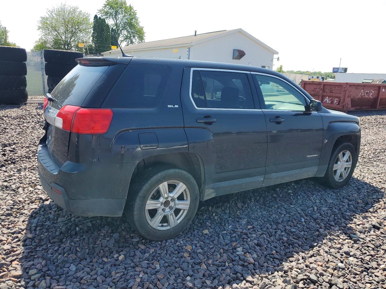 2014 Gmc Terrain Sle Black vin: 2GKALMEKXE6173587