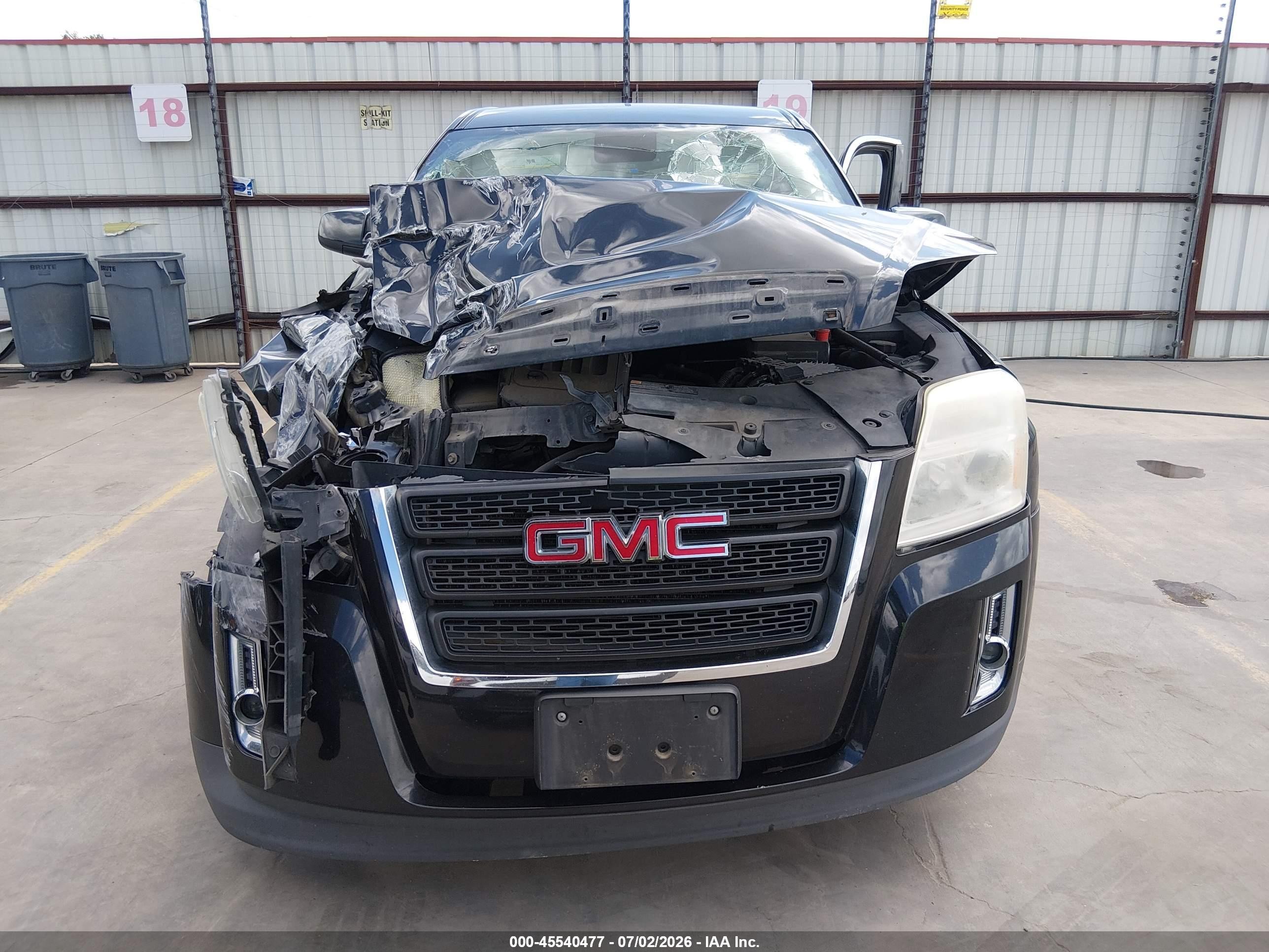 2014 Gmc Terrain Sle-1 Black vin: 2GKALMEKXE6182922