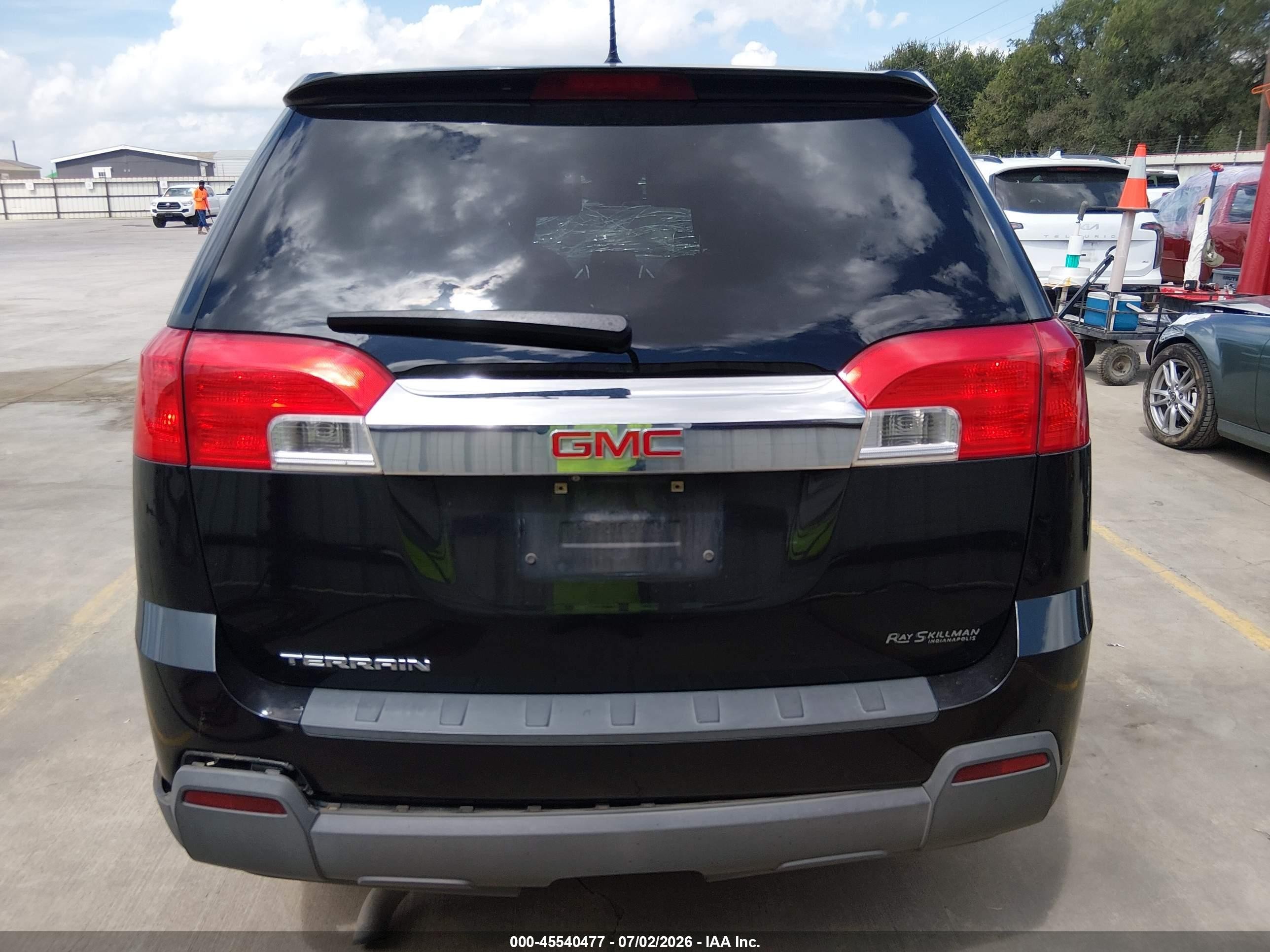 2014 Gmc Terrain Sle-1 Black vin: 2GKALMEKXE6182922