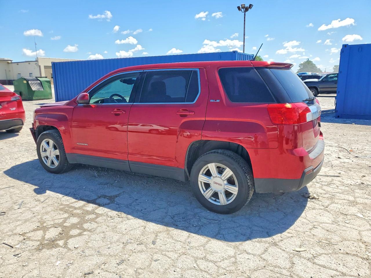 2014 Gmc Terrain Sle Red vin: 2GKALMEKXE6185450