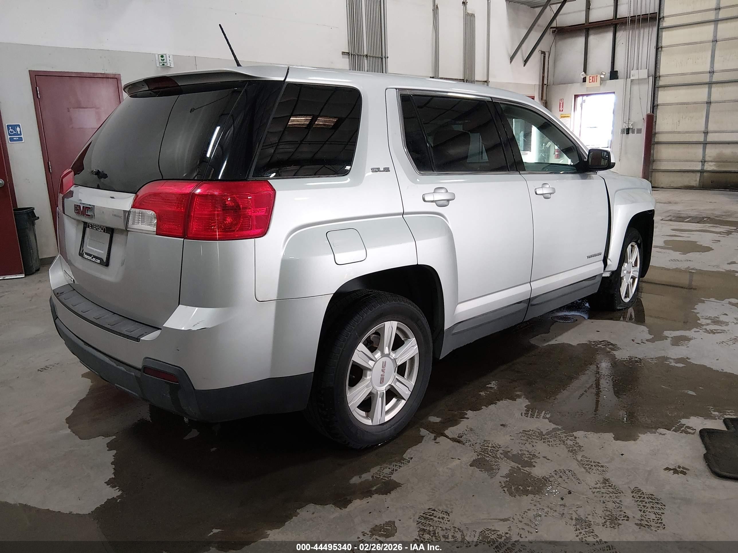 2014 Gmc Terrain Sle-1 Gray vin: 2GKALMEKXE6202196