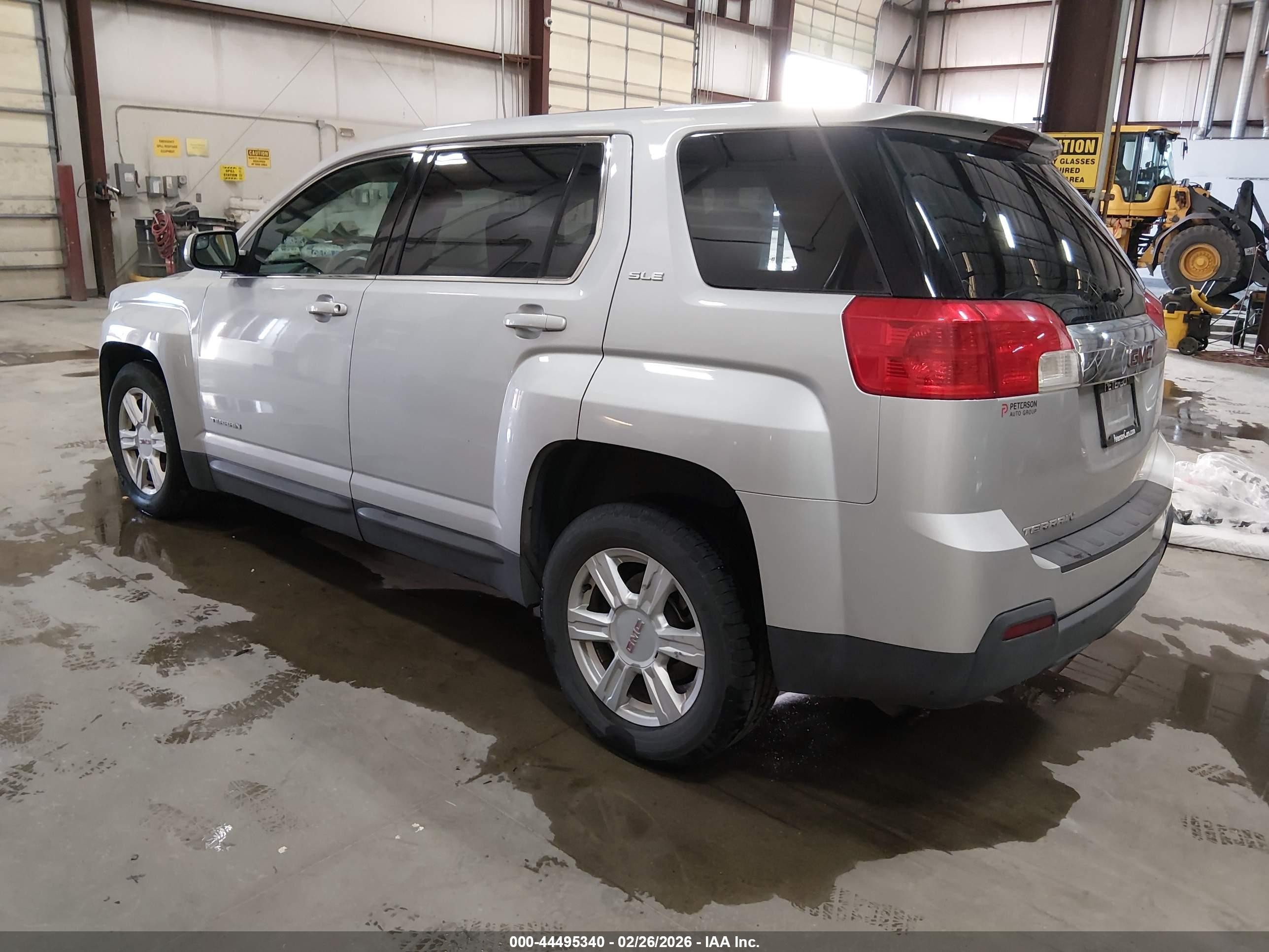 2014 Gmc Terrain Sle-1 Gray vin: 2GKALMEKXE6202196
