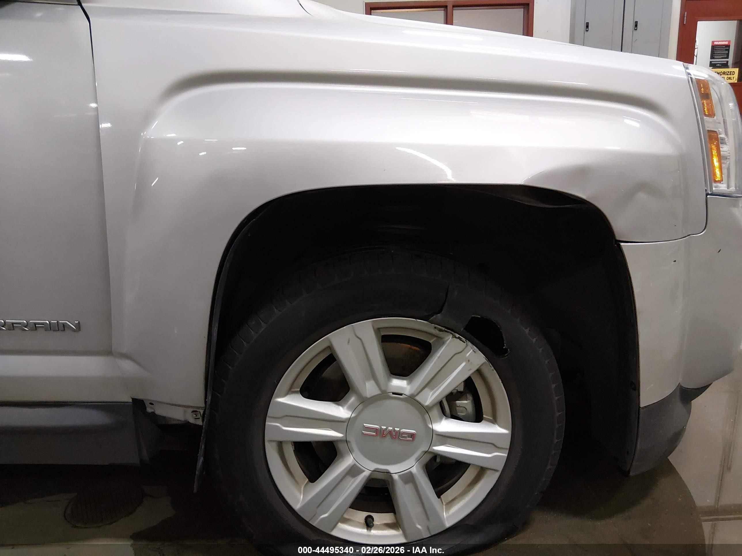 2014 Gmc Terrain Sle-1 Gray vin: 2GKALMEKXE6202196
