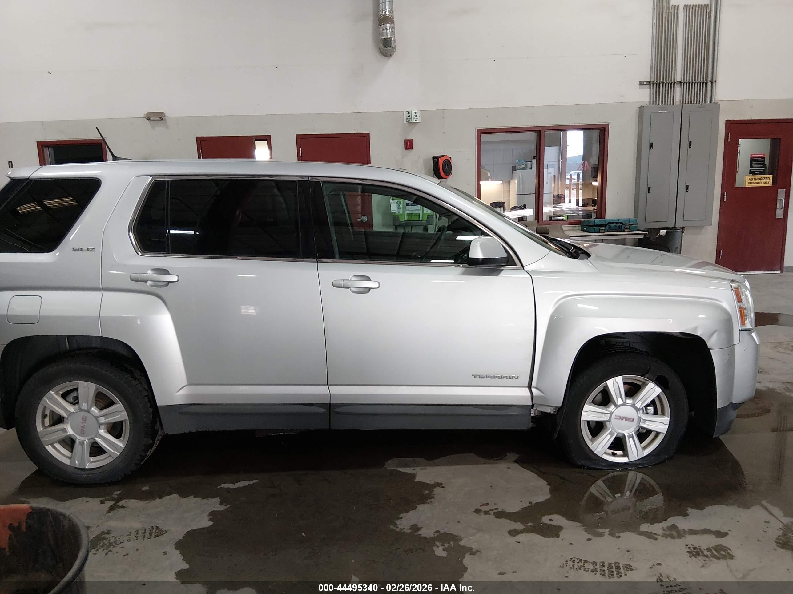 2014 Gmc Terrain Sle-1 Gray vin: 2GKALMEKXE6202196