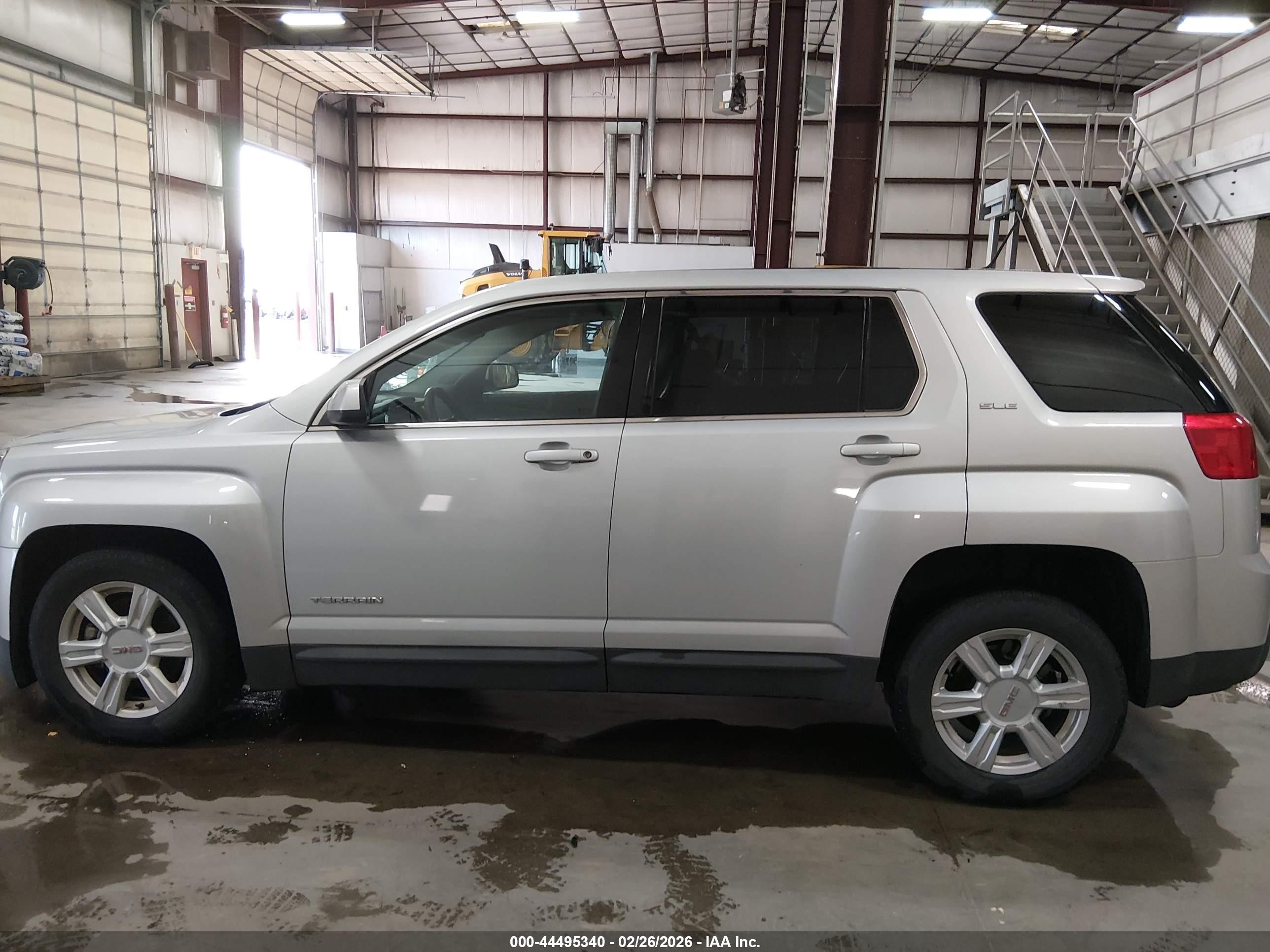 2014 Gmc Terrain Sle-1 Gray vin: 2GKALMEKXE6202196