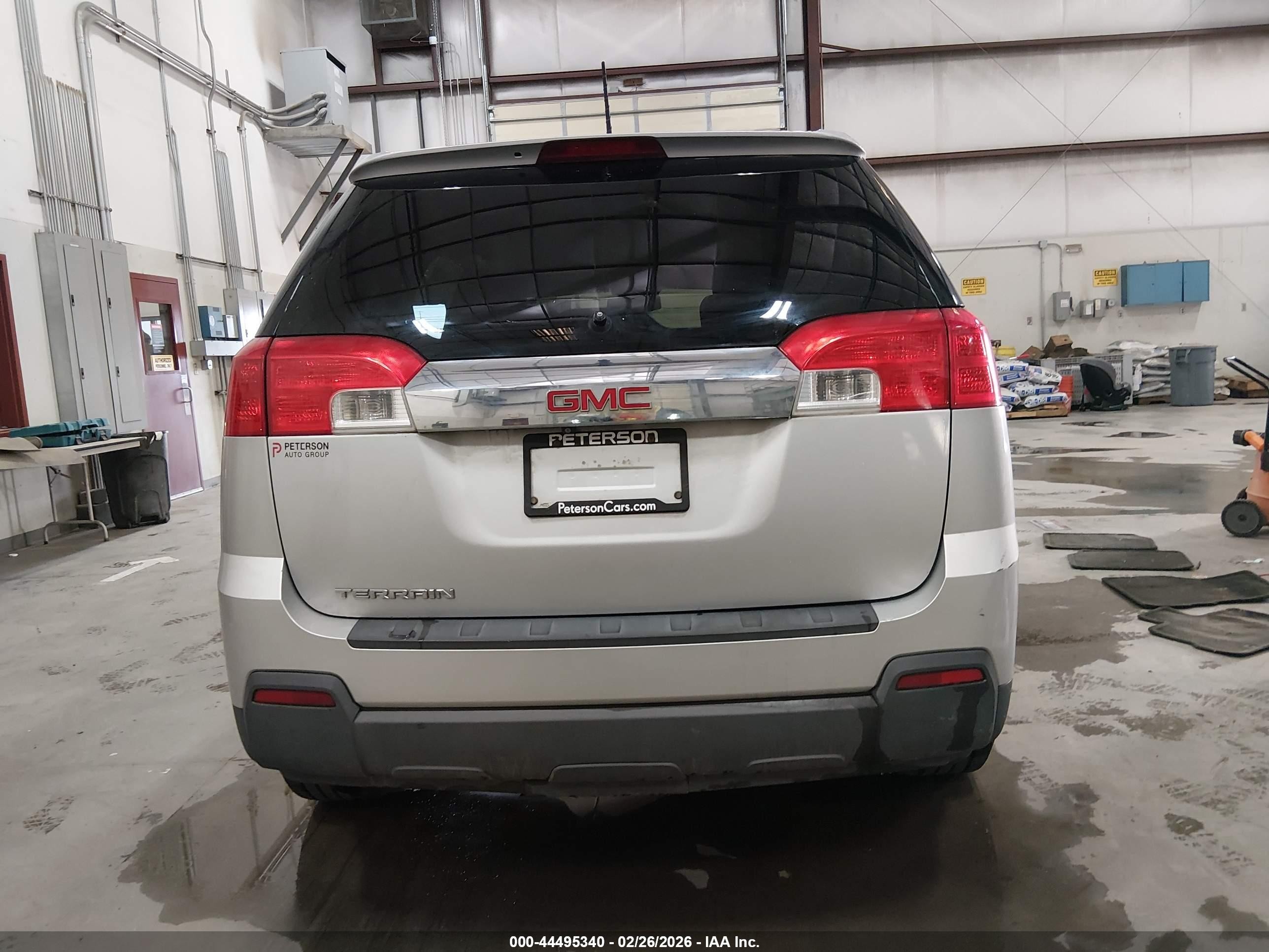 2014 Gmc Terrain Sle-1 Gray vin: 2GKALMEKXE6202196