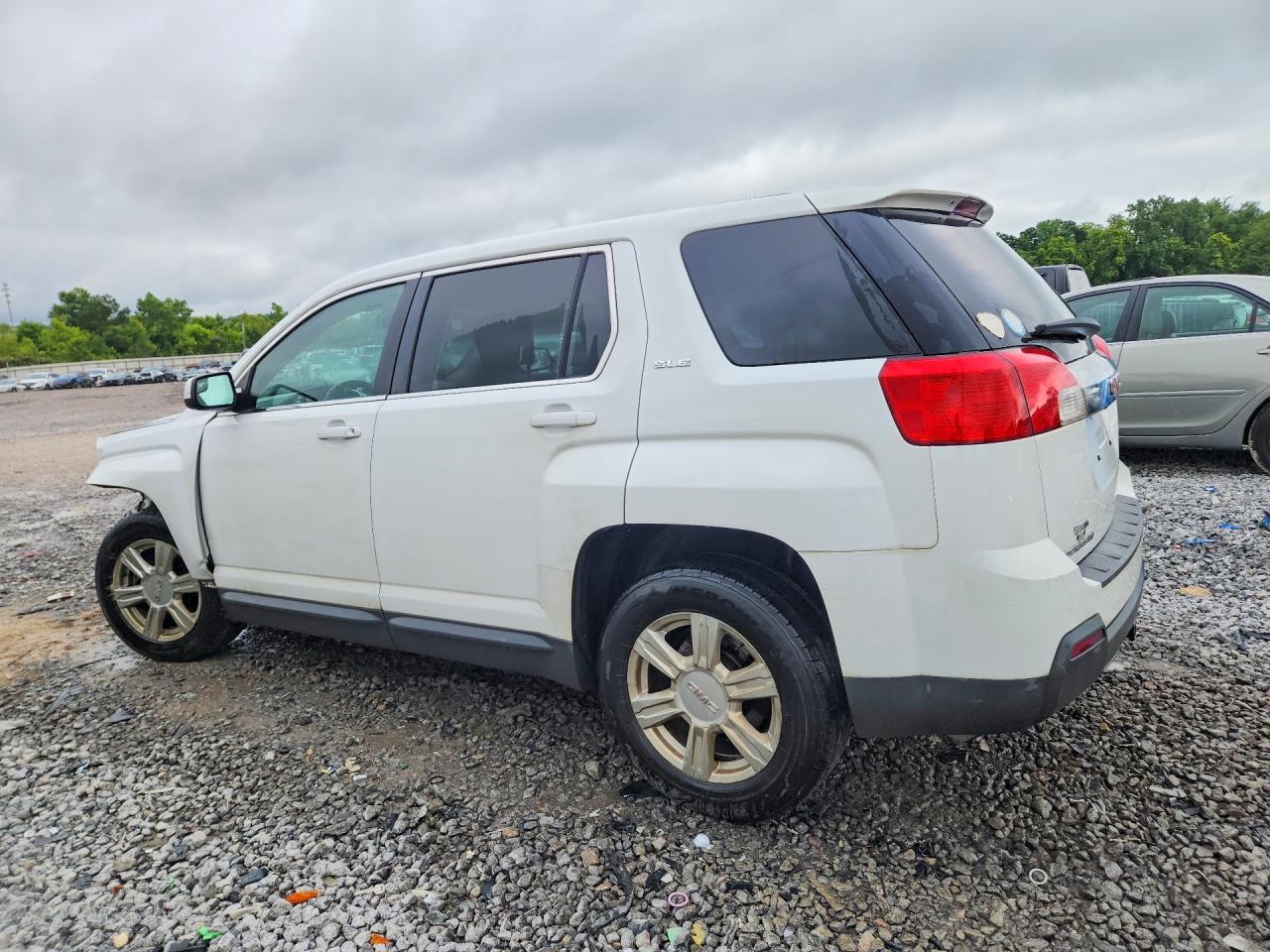 2014 Gmc Terrain Sle Белый vin: 2GKALMEKXE6275293