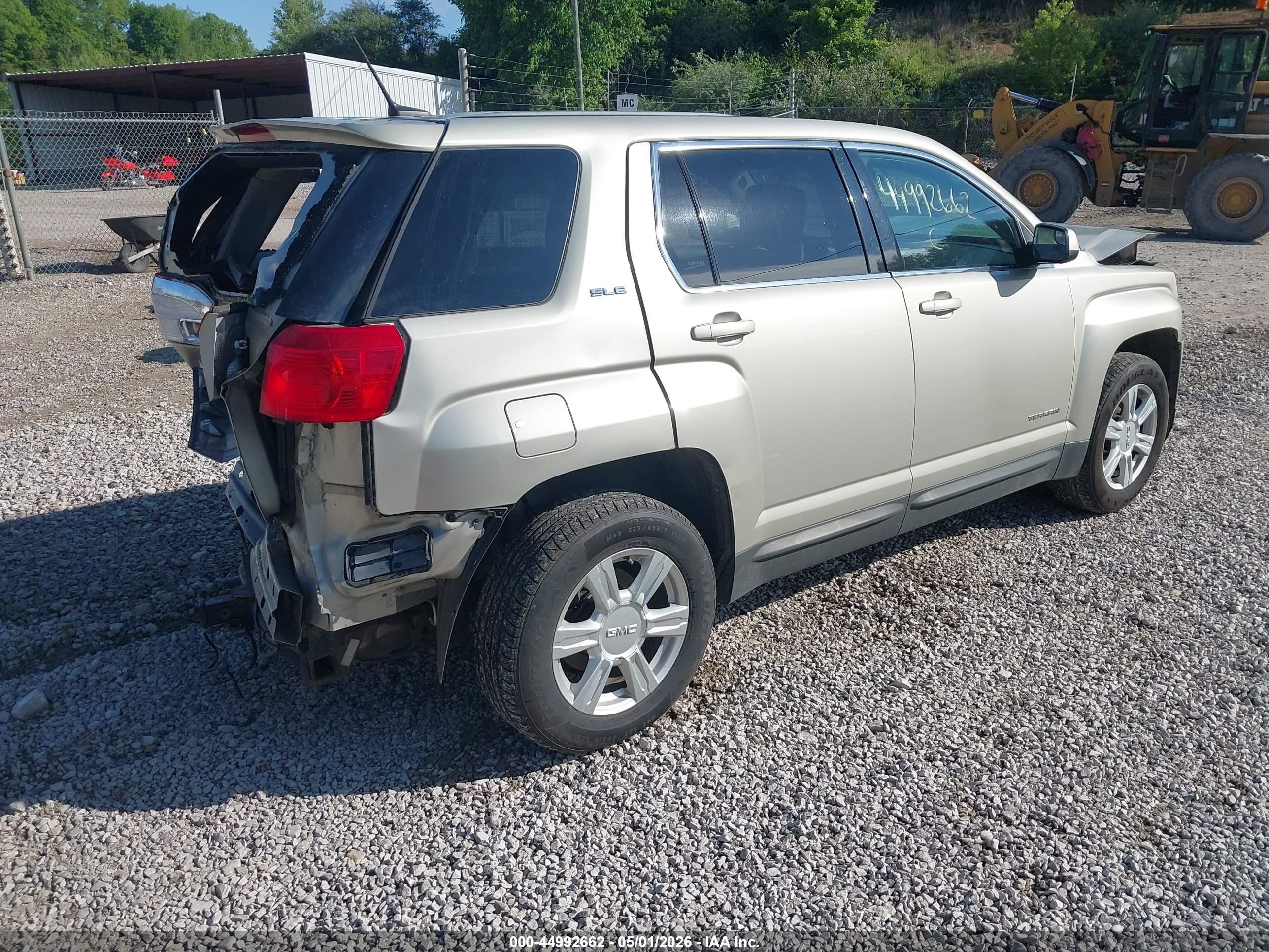 2014 Gmc Terrain Sle-1 Silver vin: 2GKALMEKXE6310513