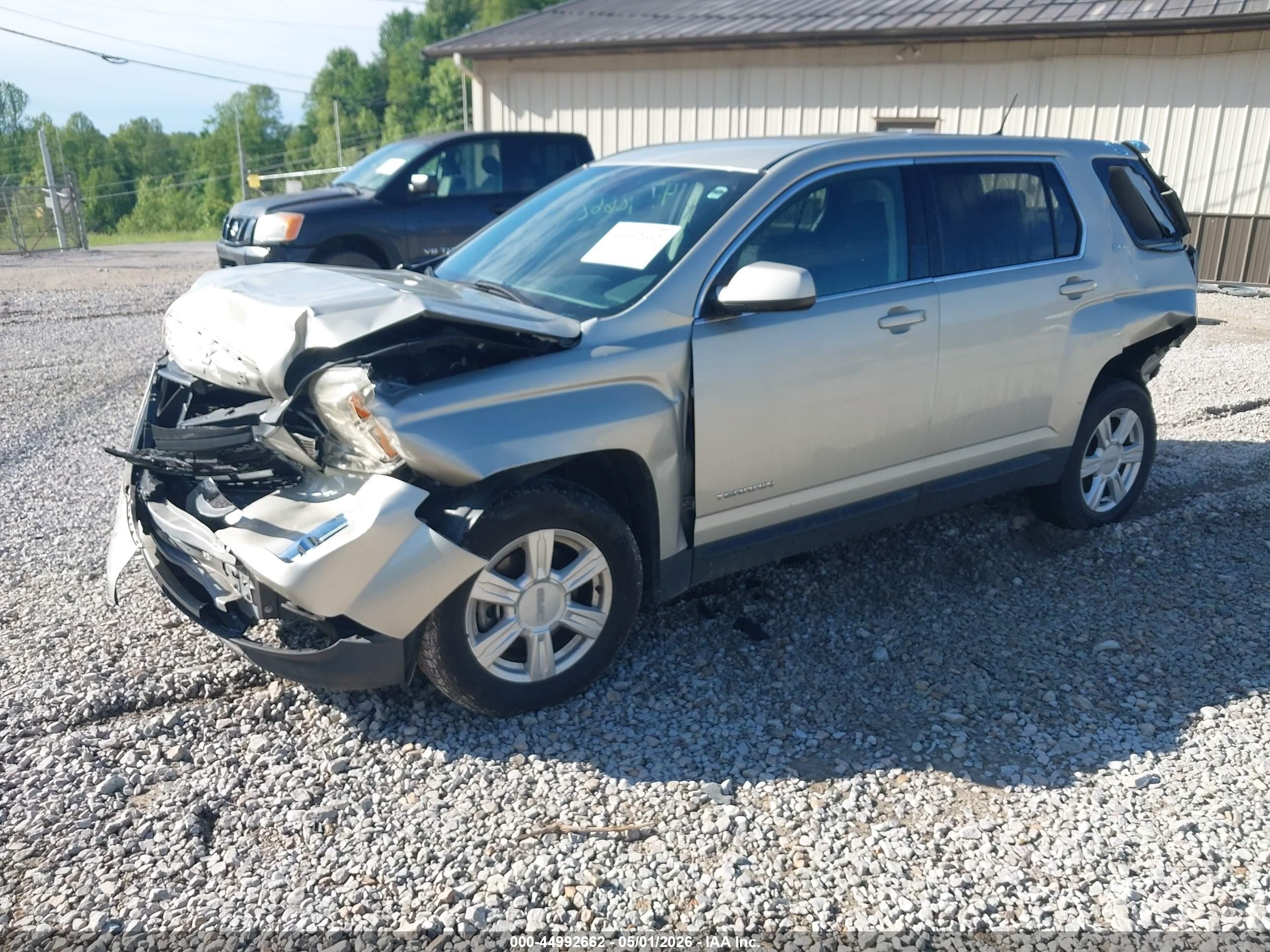 2014 Gmc Terrain Sle-1 Silver vin: 2GKALMEKXE6310513