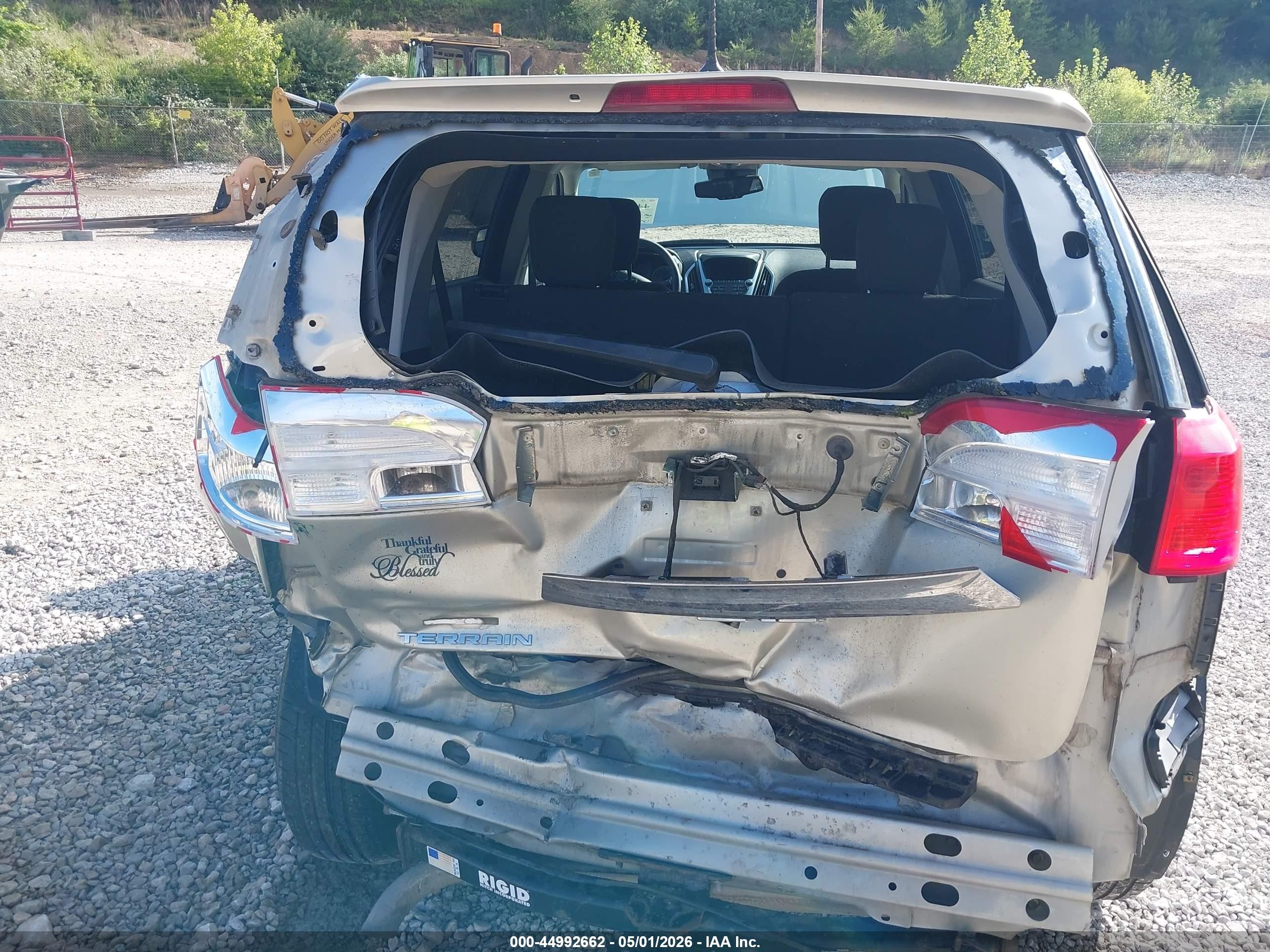 2014 Gmc Terrain Sle-1 Silver vin: 2GKALMEKXE6310513