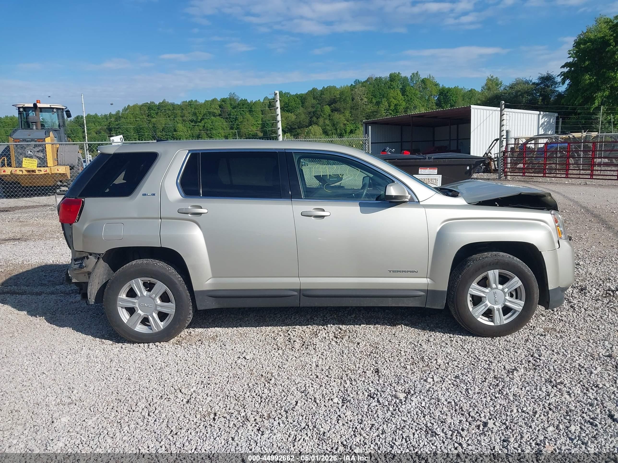2014 Gmc Terrain Sle-1 Silver vin: 2GKALMEKXE6310513