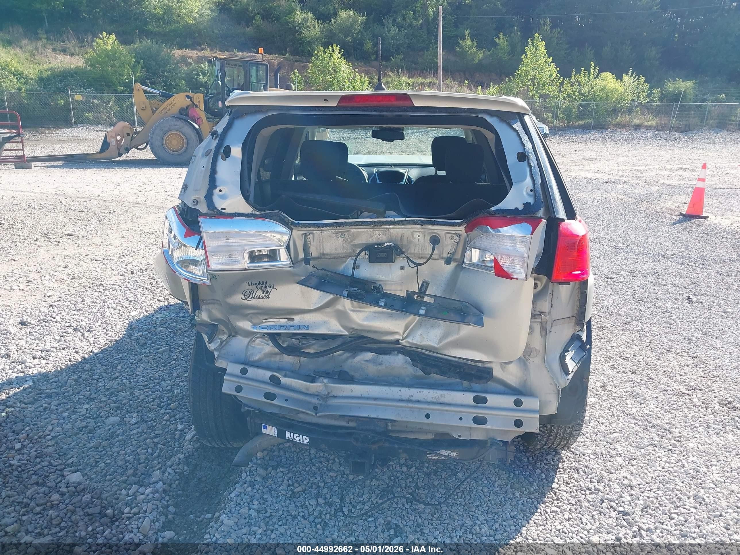2014 Gmc Terrain Sle-1 Silver vin: 2GKALMEKXE6310513
