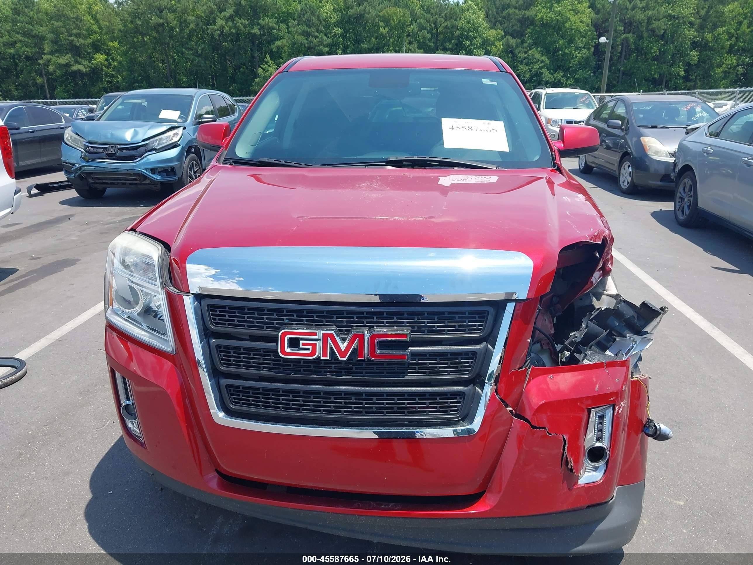 2014 Gmc Terrain Sle-1 Maroon vin: 2GKALMEKXE6324038
