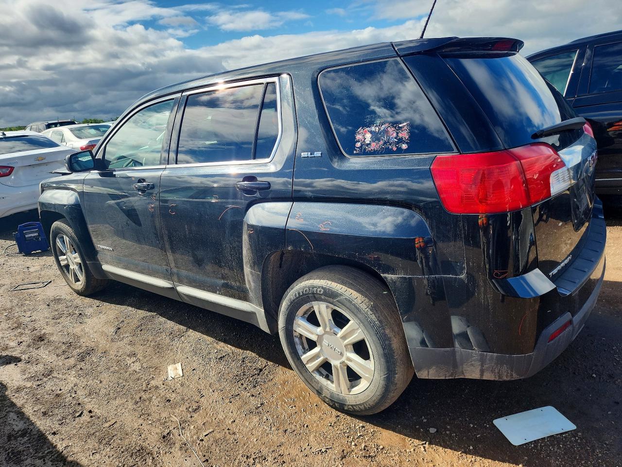 2014 Gmc Terrain Sle Черный vin: 2GKALMEKXE6332818