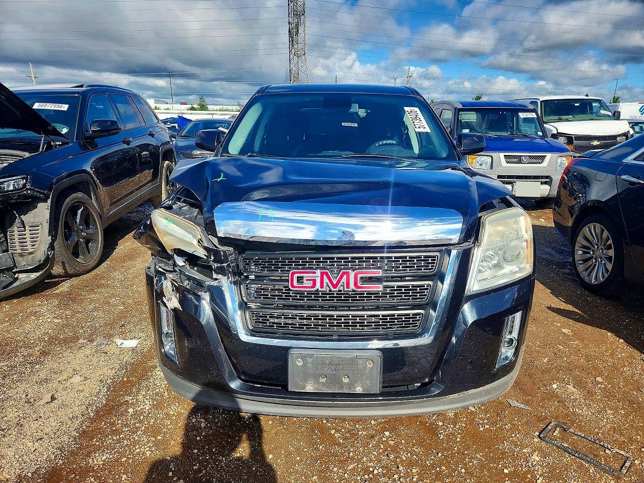 2014 Gmc Terrain Sle Черный vin: 2GKALMEKXE6332818