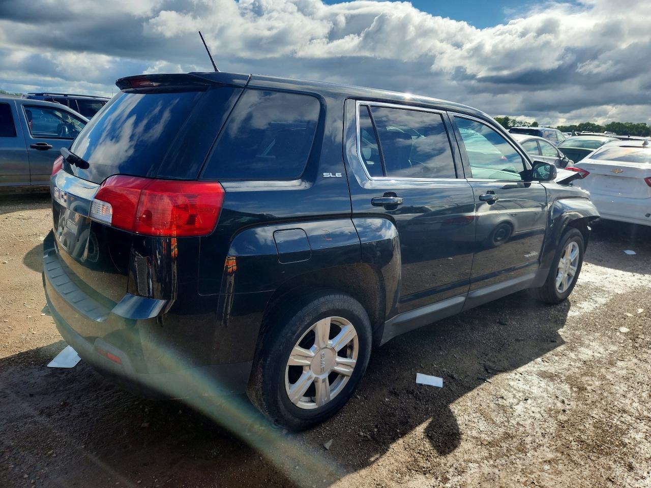 2014 Gmc Terrain Sle Черный vin: 2GKALMEKXE6332818