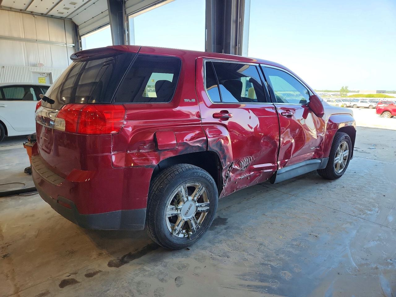 2015 Gmc Terrain Sle Красный vin: 2GKALMEKXF6252582