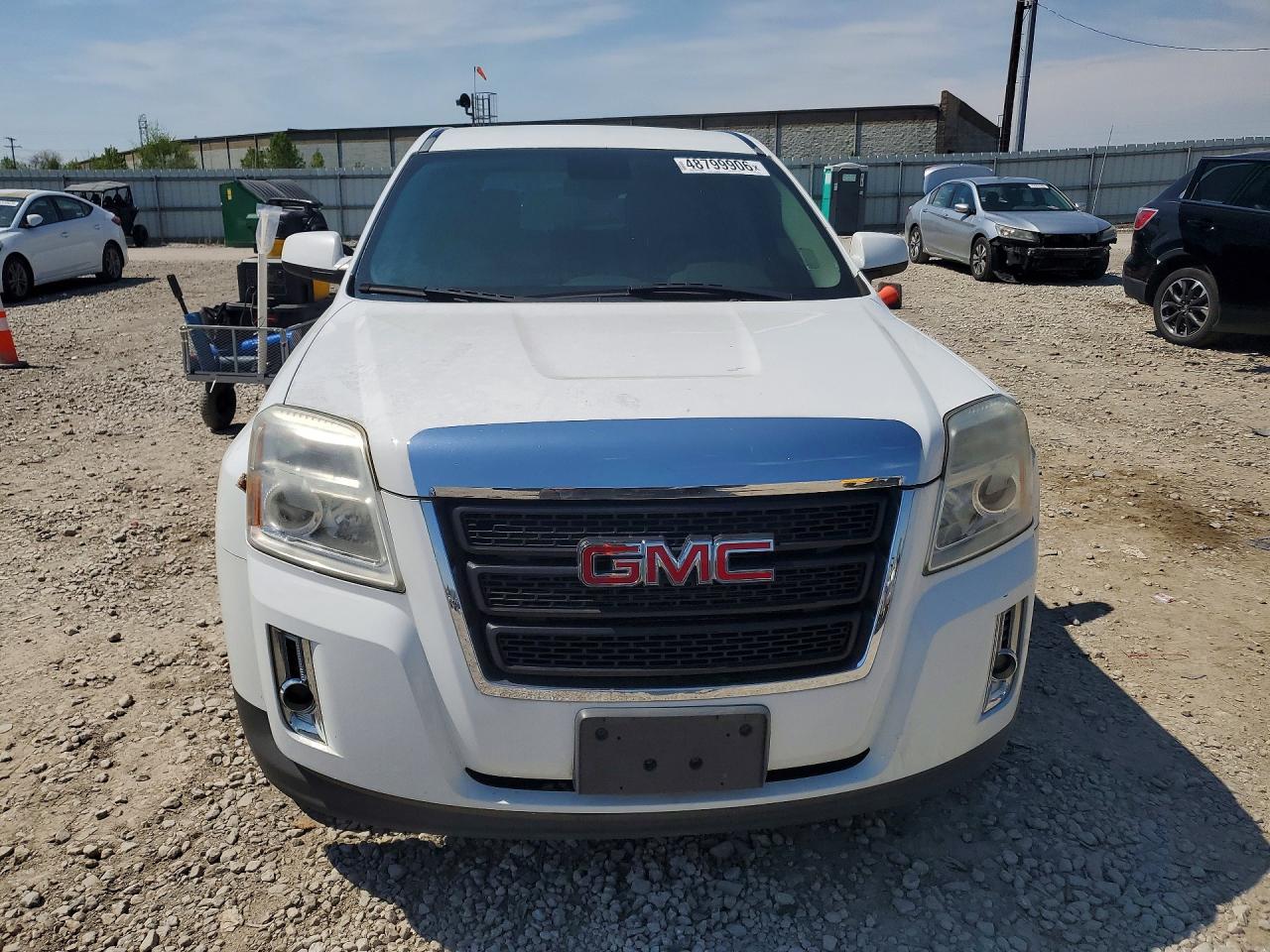 2015 Gmc Terrain Sle White vin: 2GKALMEKXF6349023
