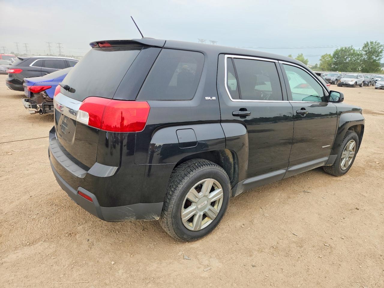 2015 Gmc Terrain Sle Black vin: 2GKALMEKXF6400679