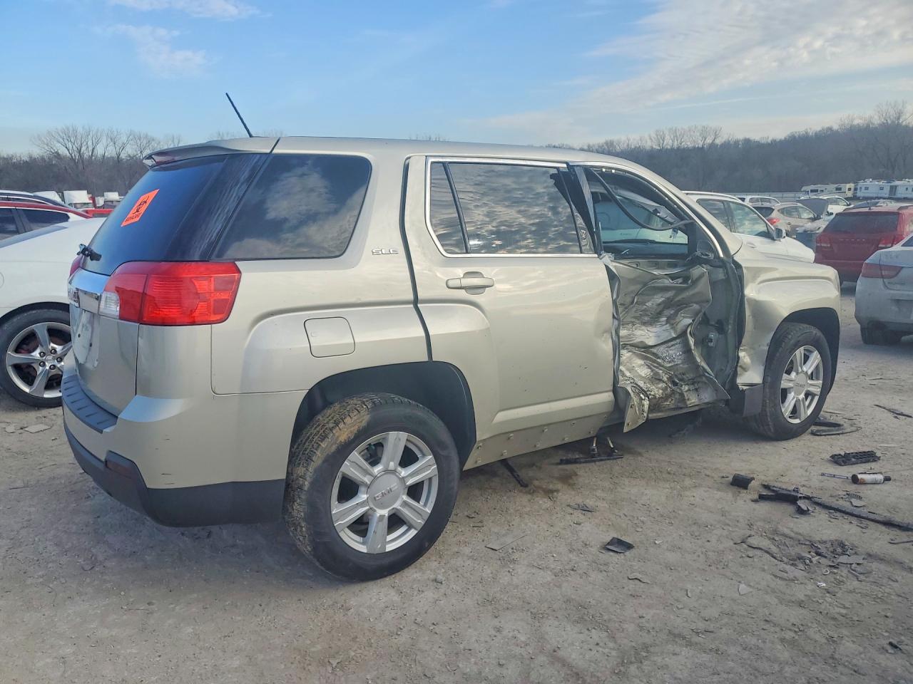 2015 Gmc Terrain Sle Tan vin: 2GKALMEKXF6408622