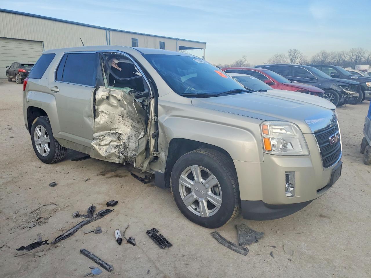2015 Gmc Terrain Sle Tan vin: 2GKALMEKXF6408622