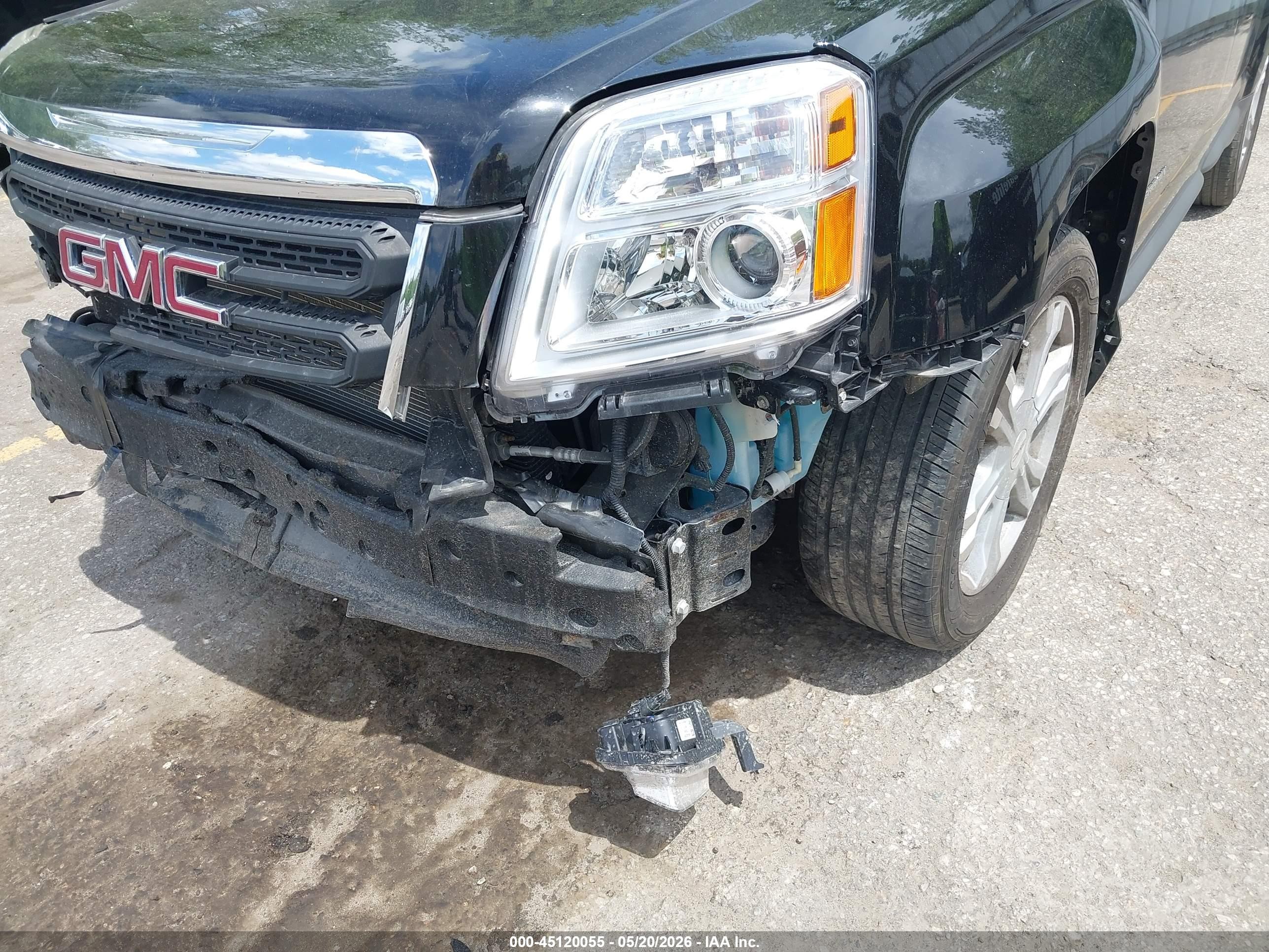 2017 Gmc Terrain Sle-2 Black vin: 2GKALNEK1H6306778