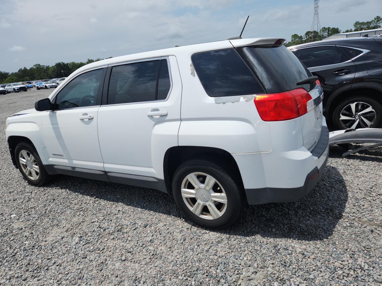 2015 Gmc Terrain Sl White vin: 2GKALNEK2F6432709