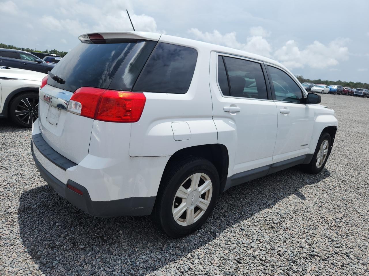 2015 Gmc Terrain Sl White vin: 2GKALNEK2F6432709