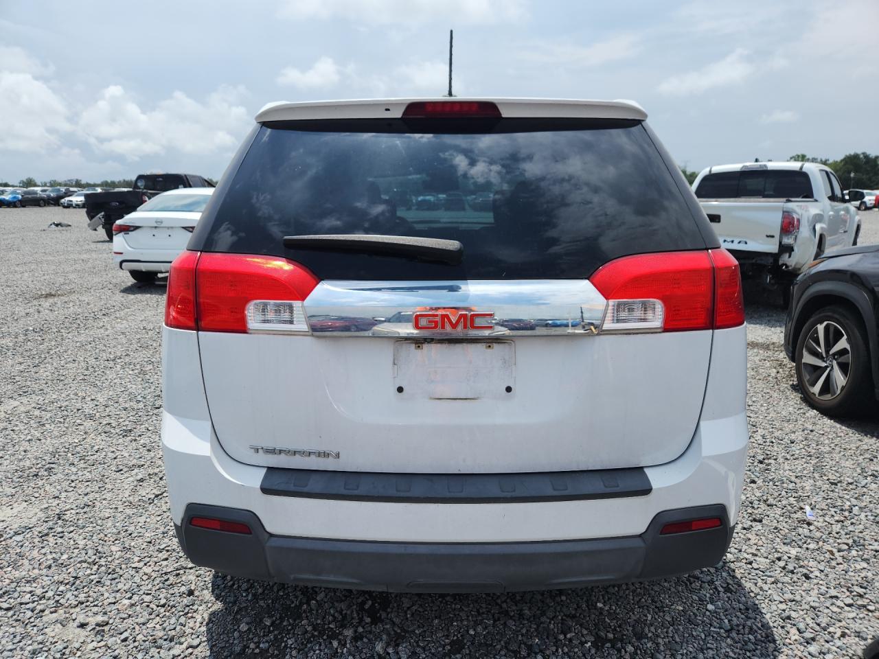 2015 Gmc Terrain Sl White vin: 2GKALNEK2F6432709