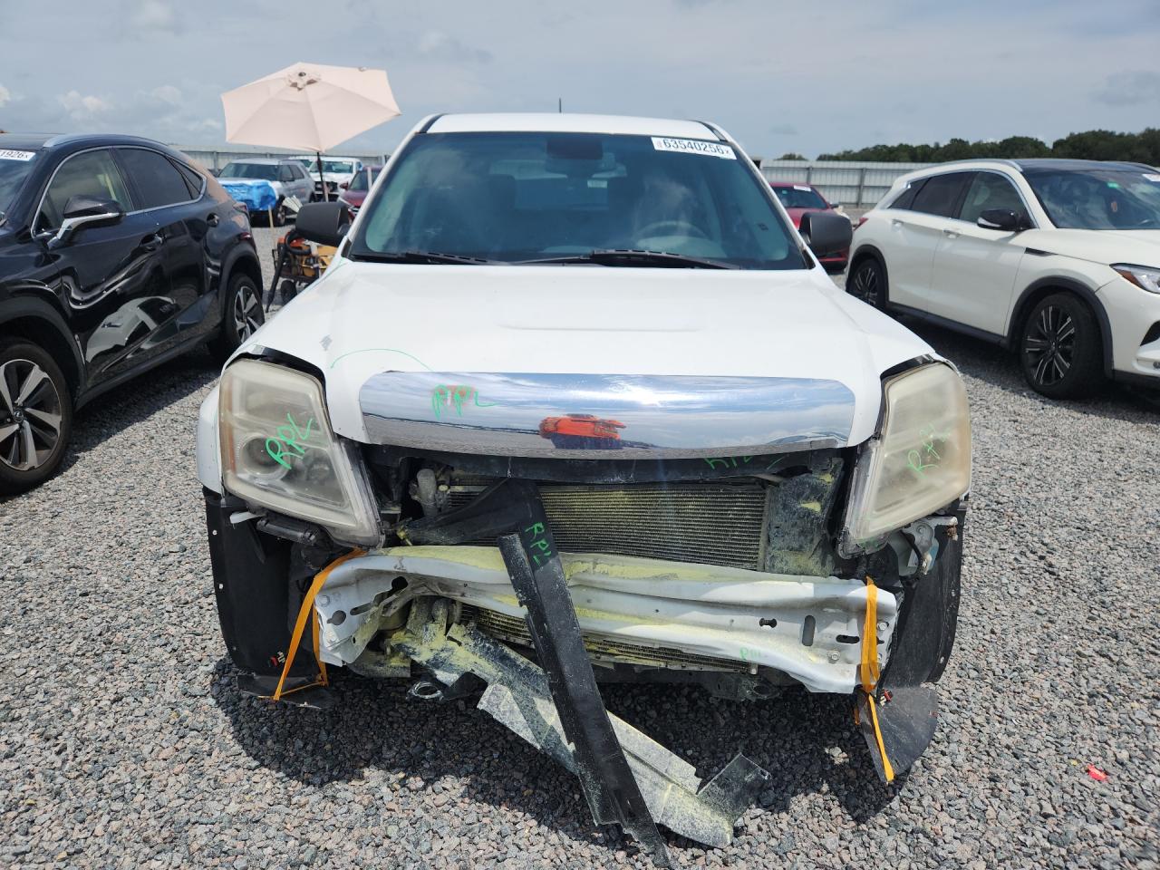 2015 Gmc Terrain Sl White vin: 2GKALNEK2F6432709