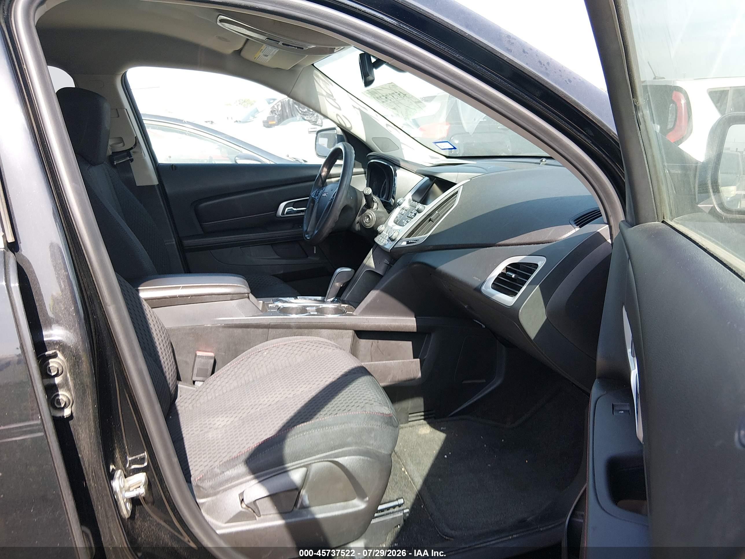 2015 Gmc Terrain Sl Black vin: 2GKALNEK3F6362525