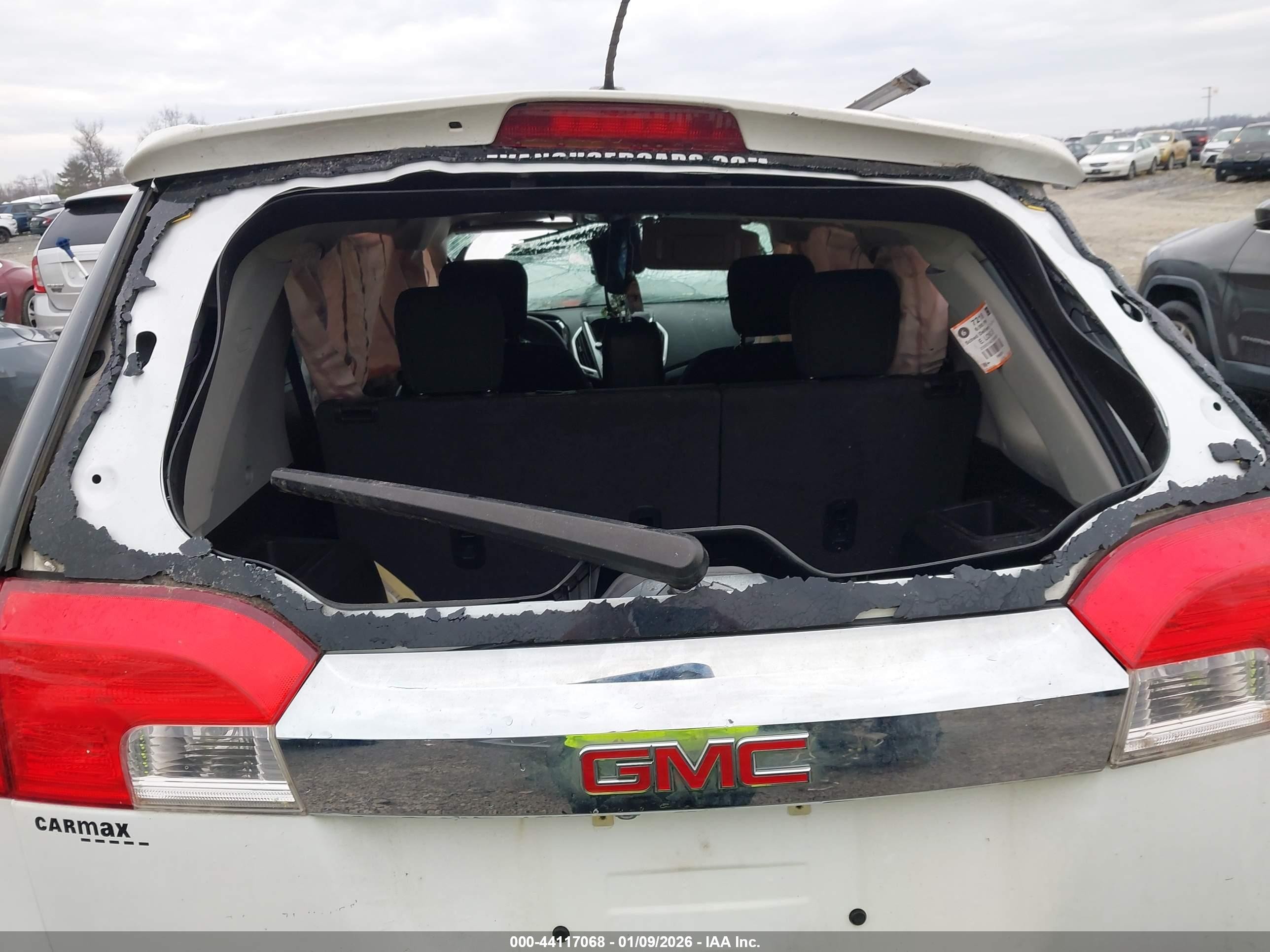 2015 Gmc Terrain Sl White vin: 2GKALNEK4F6350688