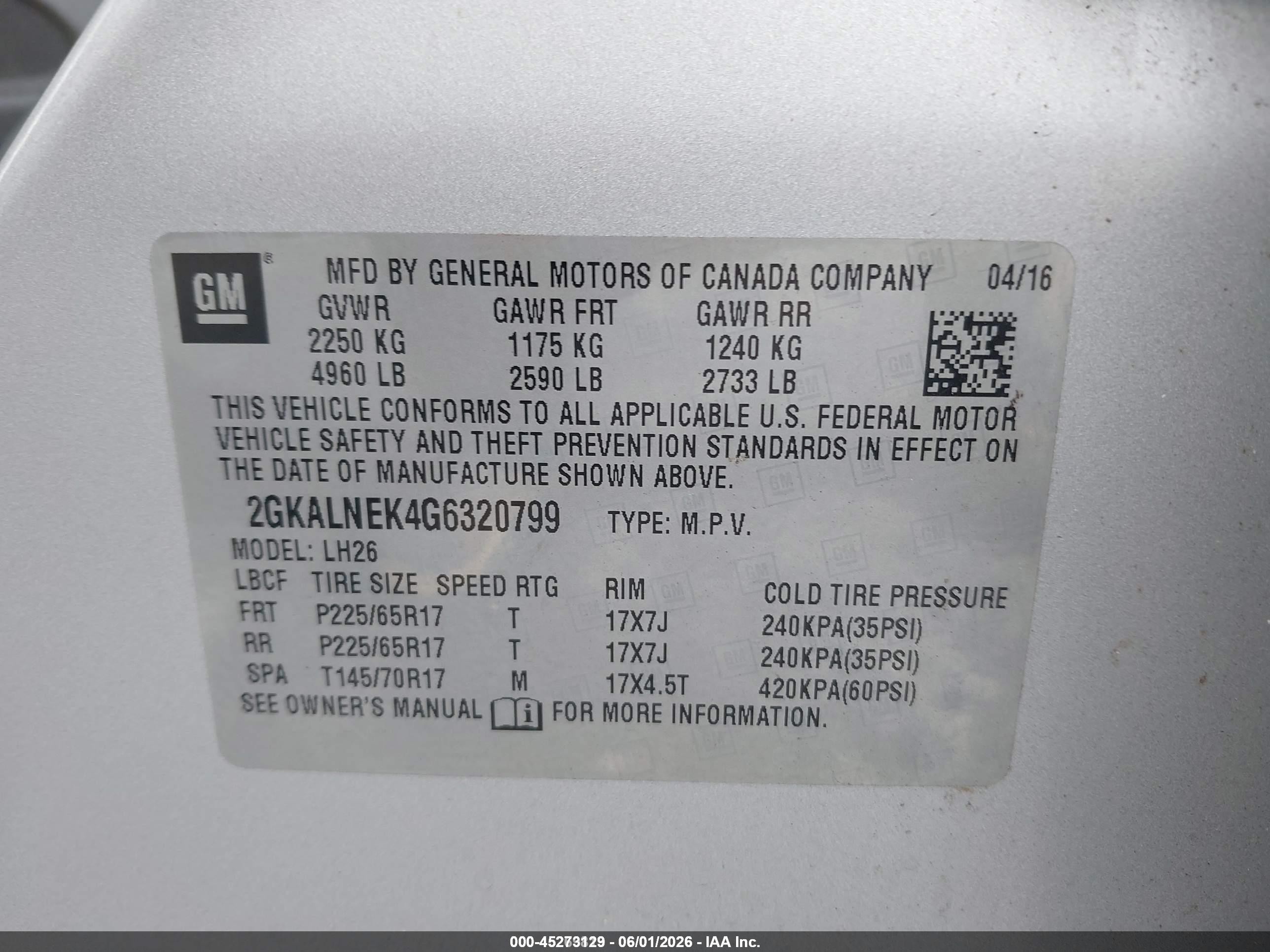 2016 Gmc Terrain Sle-2 Silver vin: 2GKALNEK4G6320799