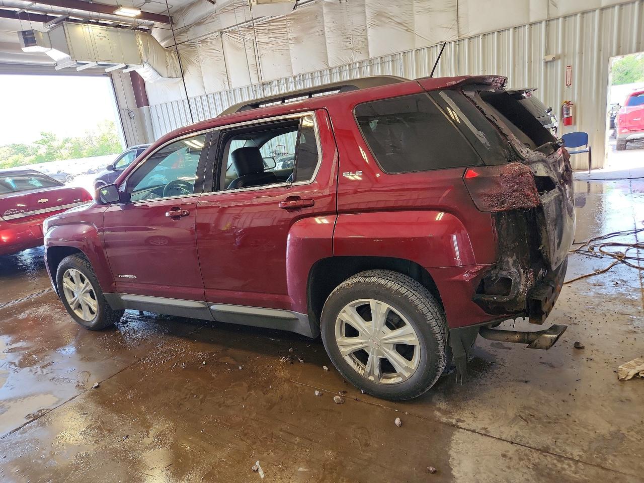 2017 Gmc Terrain Red vin: 2GKALNEK6H6177100