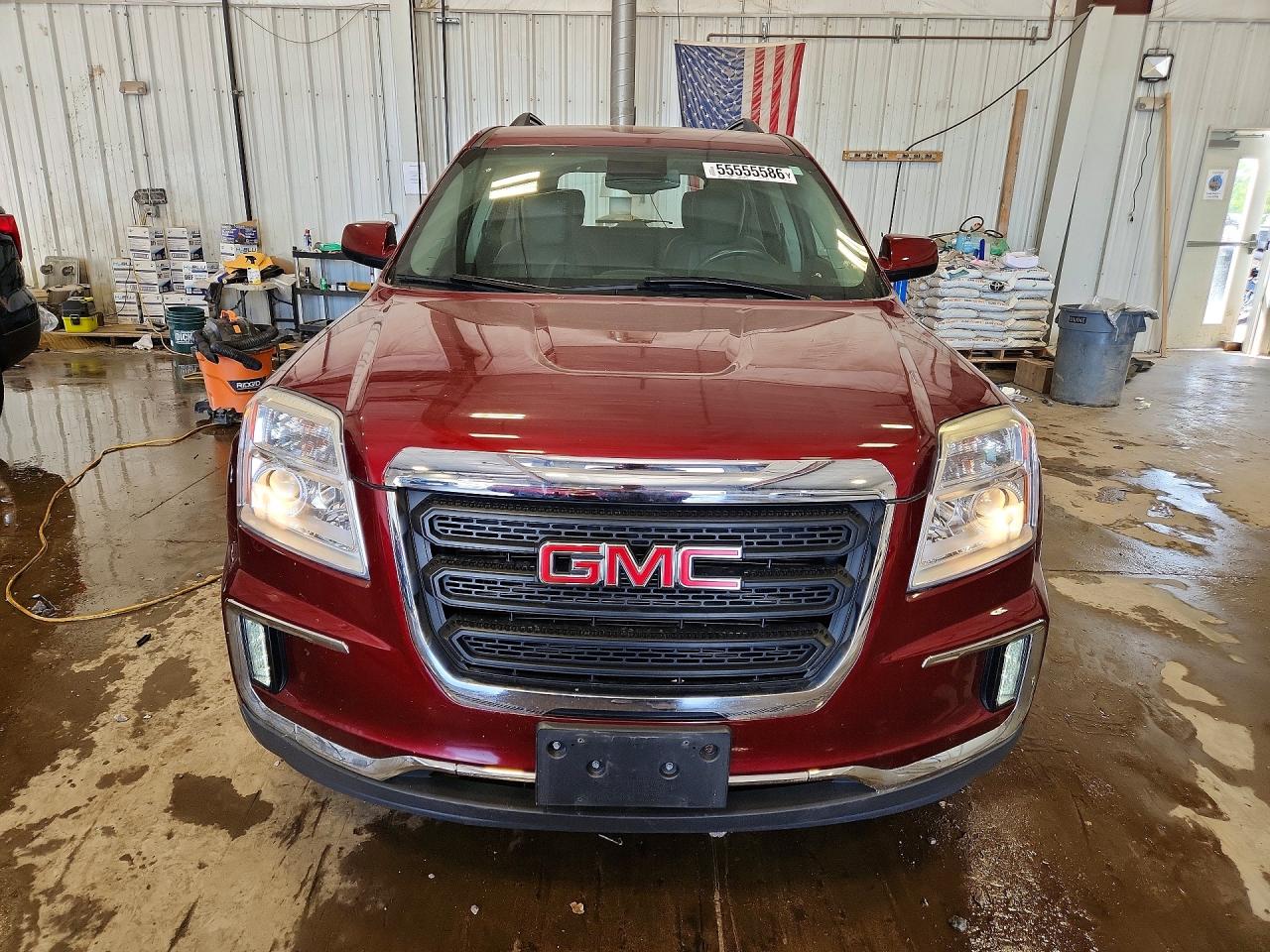 2017 Gmc Terrain Red vin: 2GKALNEK6H6177100