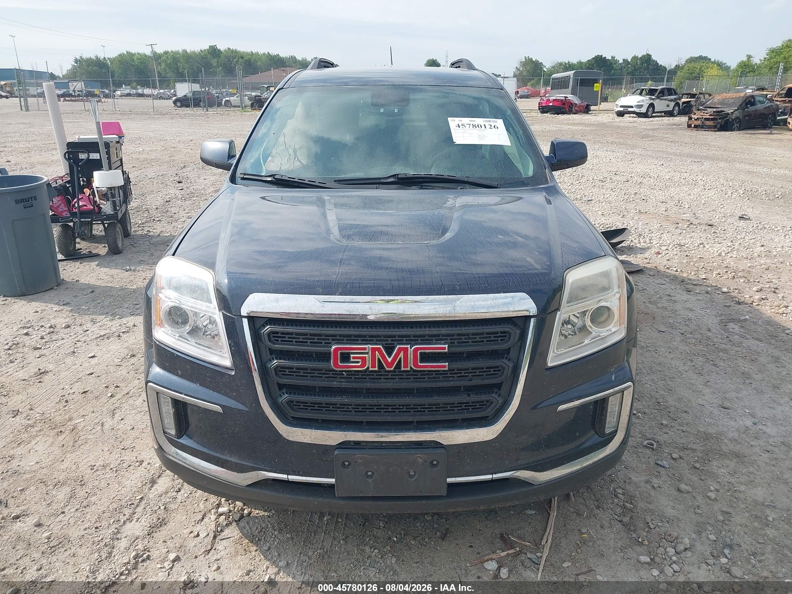 2017 Gmc Terrain Sle-2 Dark Blue vin: 2GKALNEK6H6252359
