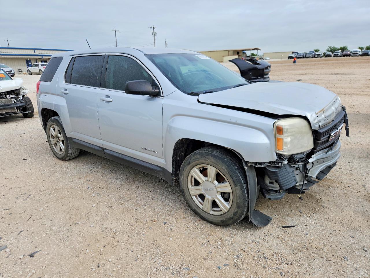 2015 Gmc Terrain Sl Silver vin: 2GKALNEKXF6425135