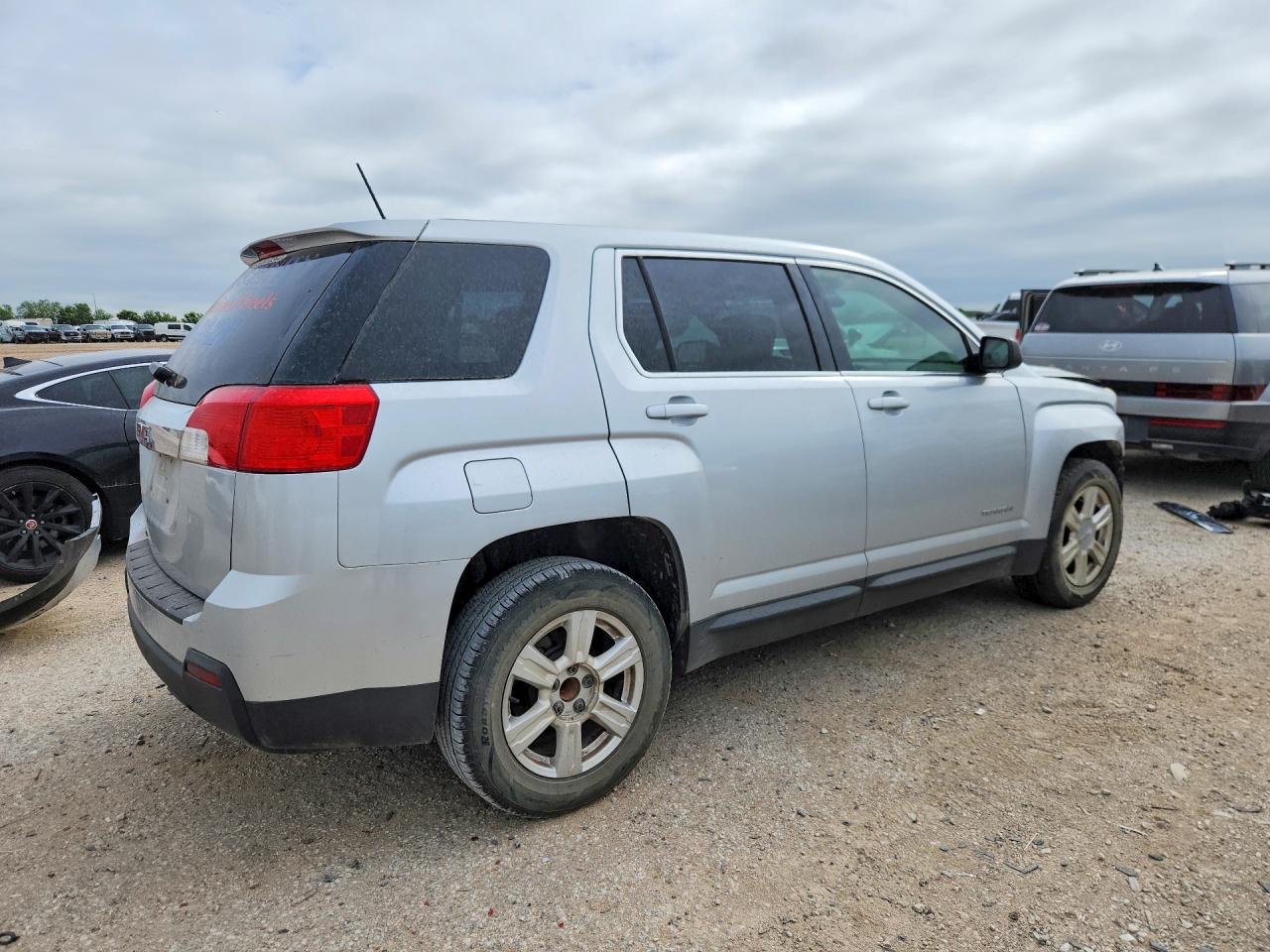 2015 Gmc Terrain Sl Silver vin: 2GKALNEKXF6425135
