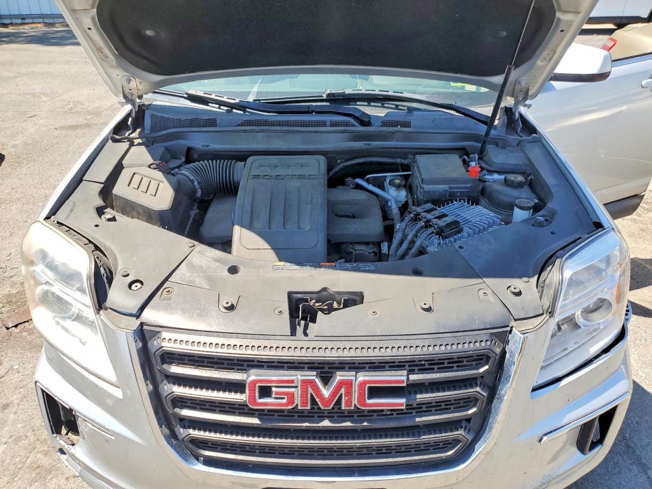 2017 Gmc Terrain Sle Silver vin: 2GKALNEKXH6345577