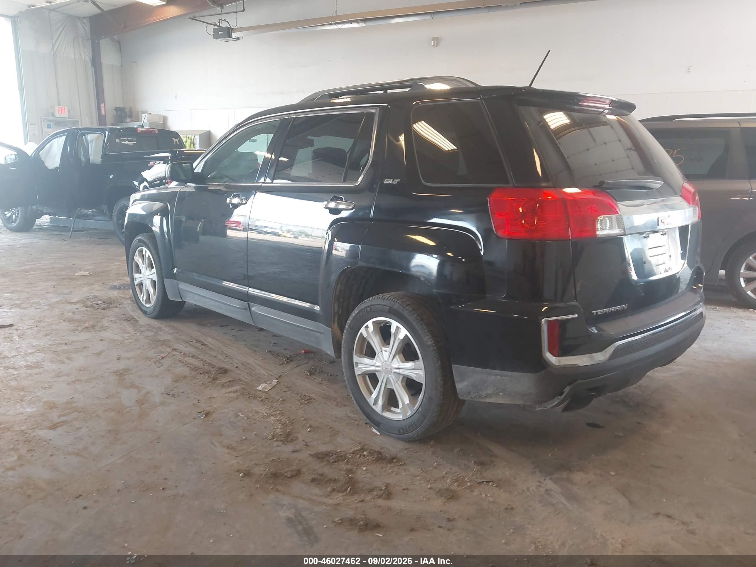 2016 Gmc Terrain Slt Black vin: 2GKALPEK0G6325980
