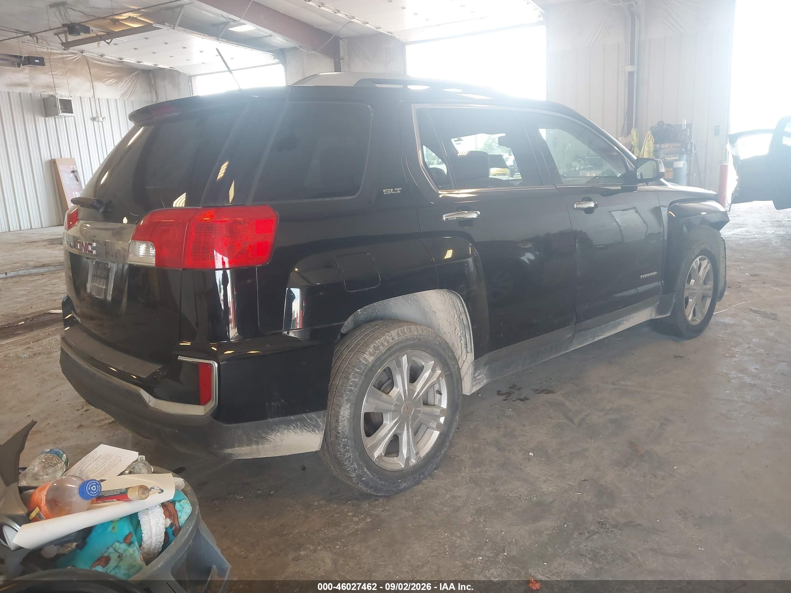 2016 Gmc Terrain Slt Black vin: 2GKALPEK0G6325980