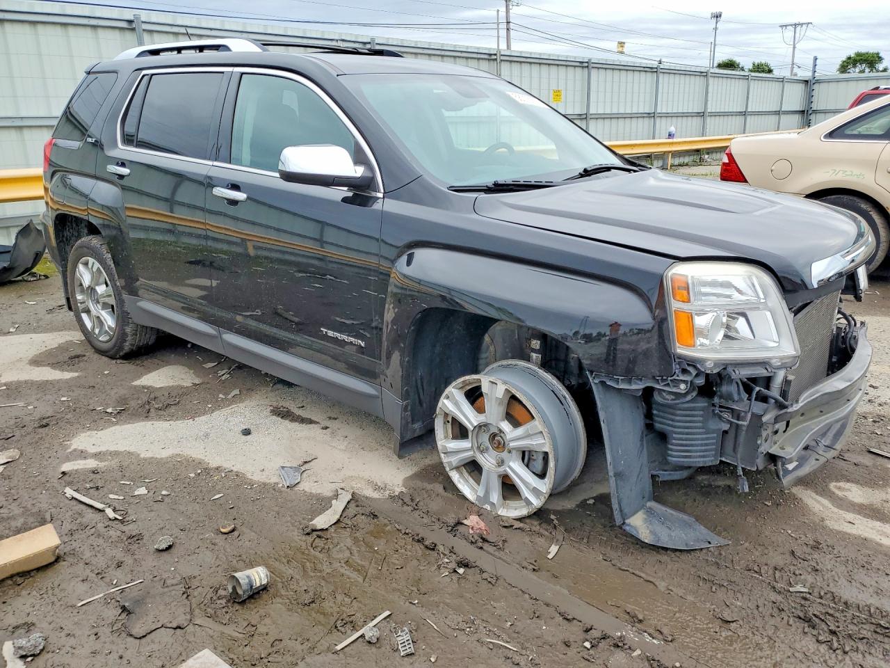 2016 Gmc Terrain Slt Black vin: 2GKALPEK2G6355448