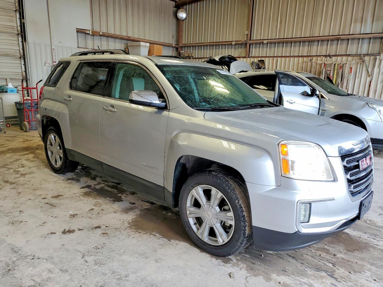 2017 Gmc Terrain Slt Silver vin: 2GKALPEK2H6115561