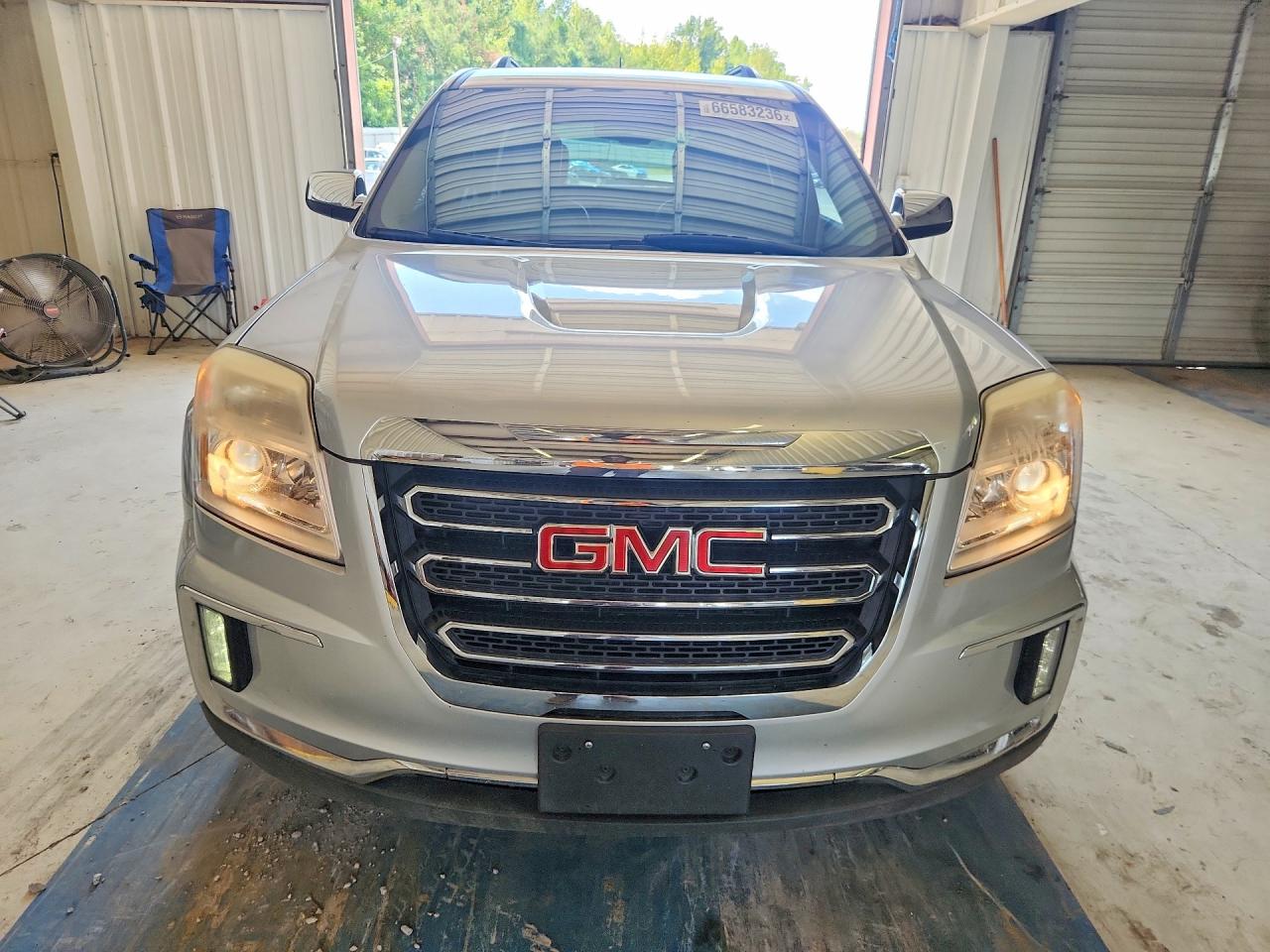 2016 Gmc Terrain Slt Silver vin: 2GKALPEK7G6145668
