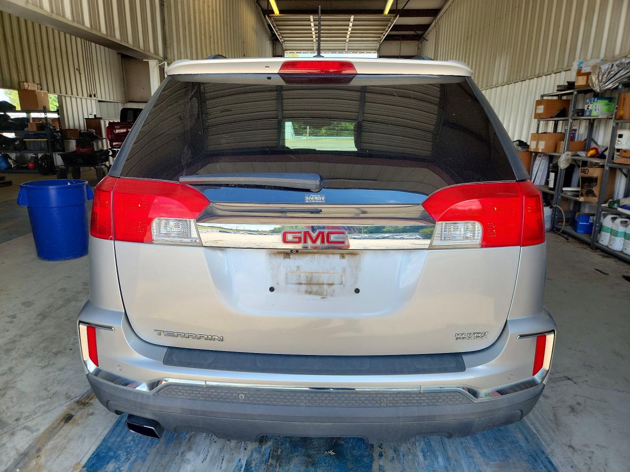 2016 Gmc Terrain Slt Silver vin: 2GKALPEK7G6145668